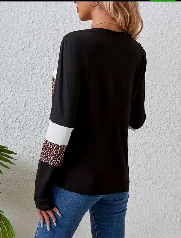 Black Long sleeve  Top: XL