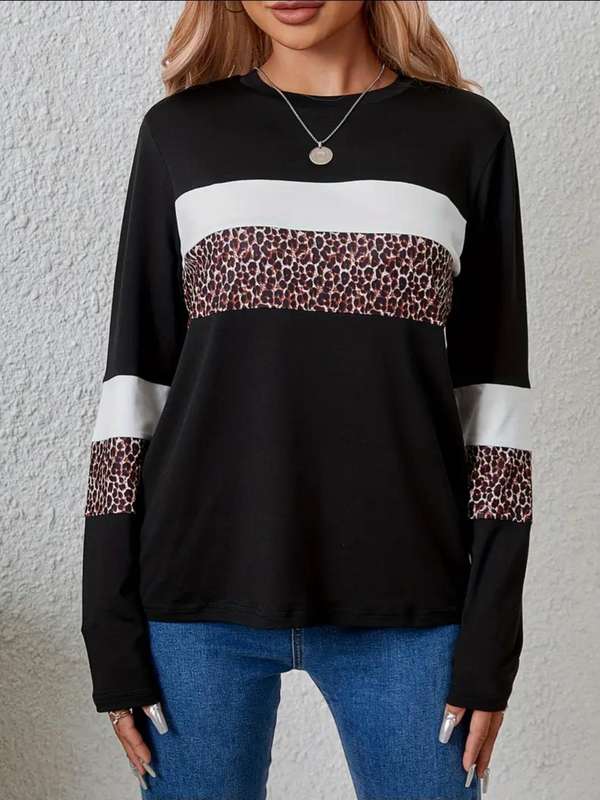 Black Long sleeve  Top: XL
