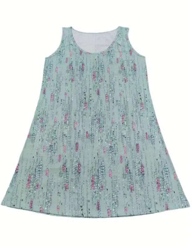 Printed Dress: XL