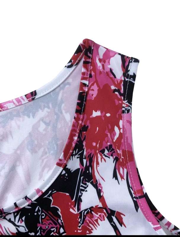 Printed Dress: Large