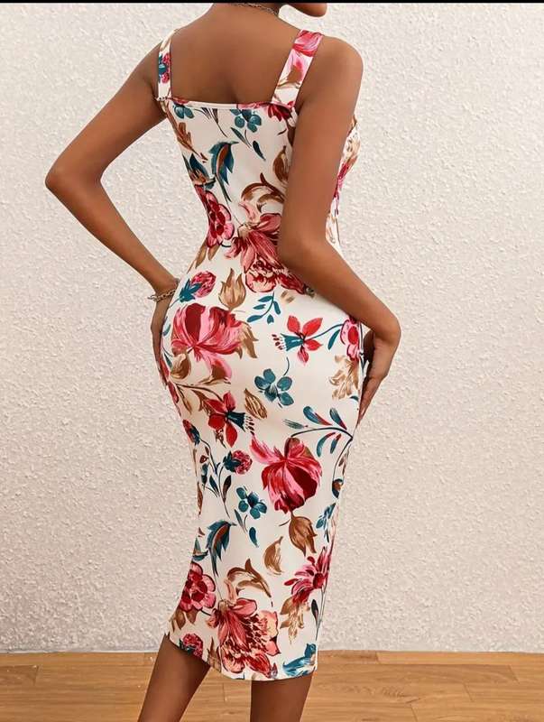 Printed Dress: Large