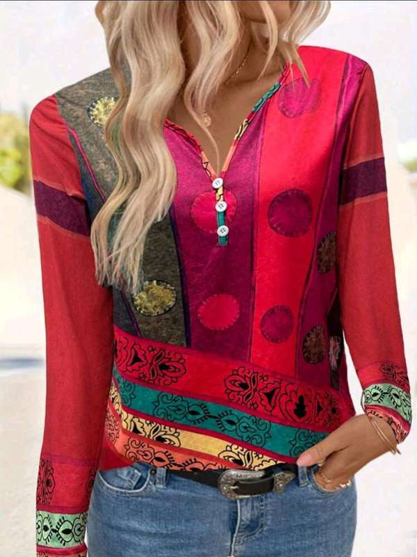 Stunning Long sleeve  Top: LARGE