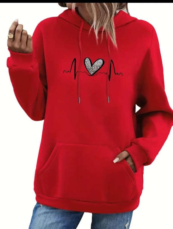 Red sweater : Size: Large