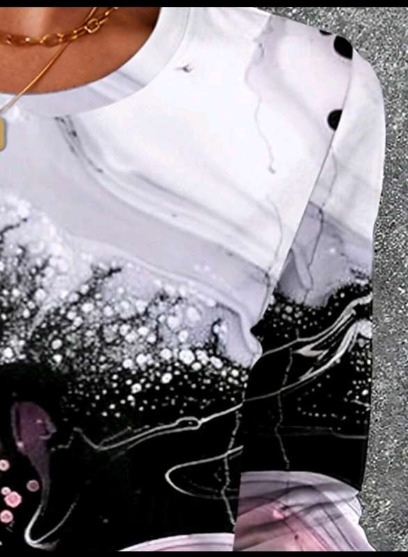 Printed  Top:  Large