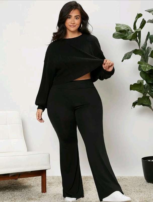 Black Long sleeve  Top: 4XL