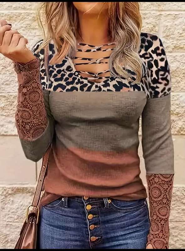 Stunning  Long sleeve top: Large