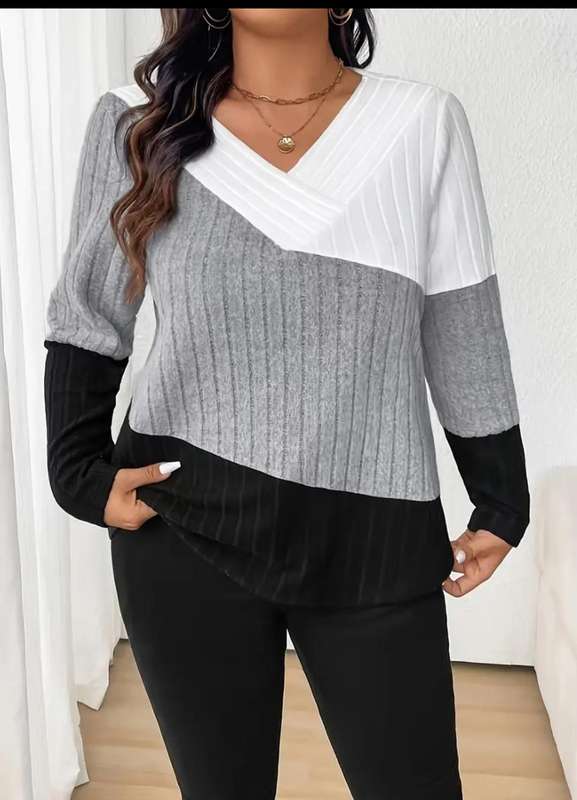 Stunning long sleeve Top:  5XL