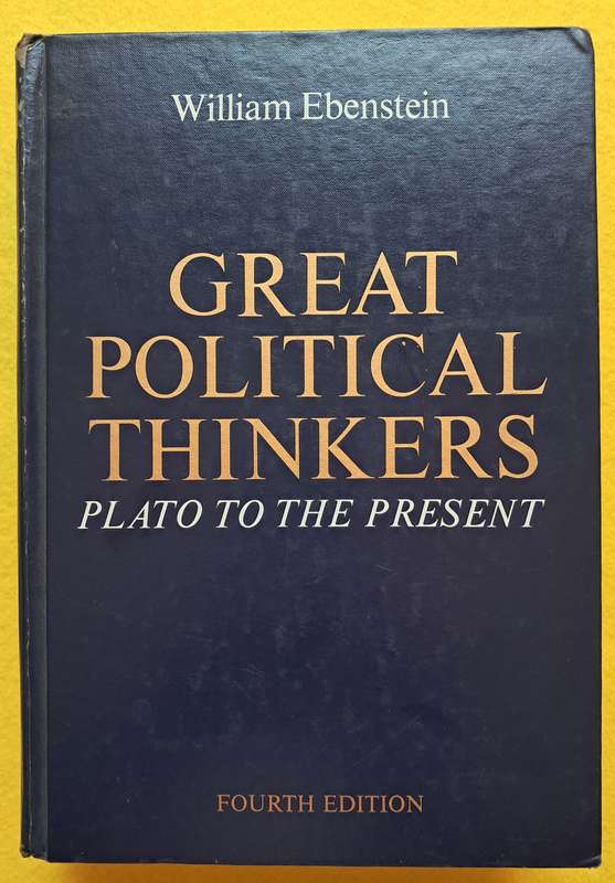 Great Political Thinkers - William Ebenstein