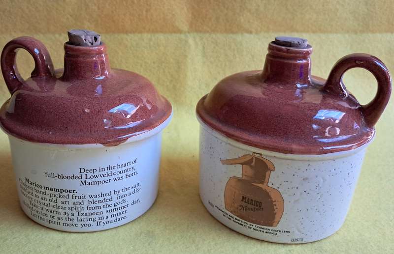 2 Pottery  Mampoer jugs