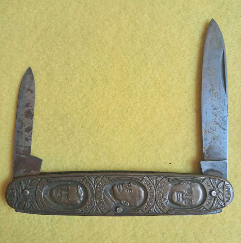 Scarce Carl Schlieper (german) - Union 1910 - 1958 Prime Ministers Pocket knife