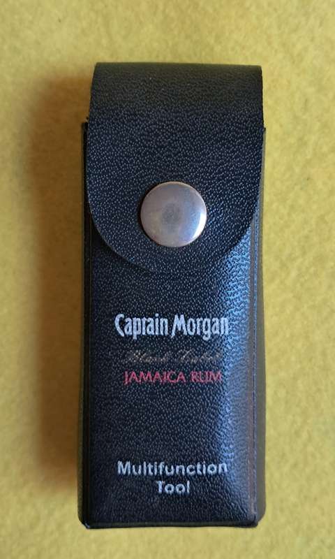 Multi tool in pouch - Captain Morgan