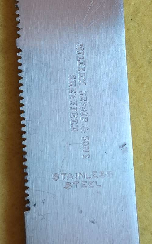 William Jessop and Sons knife and sharpener