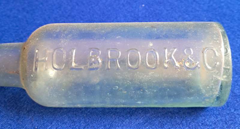Holbrooks & Co glass bottle