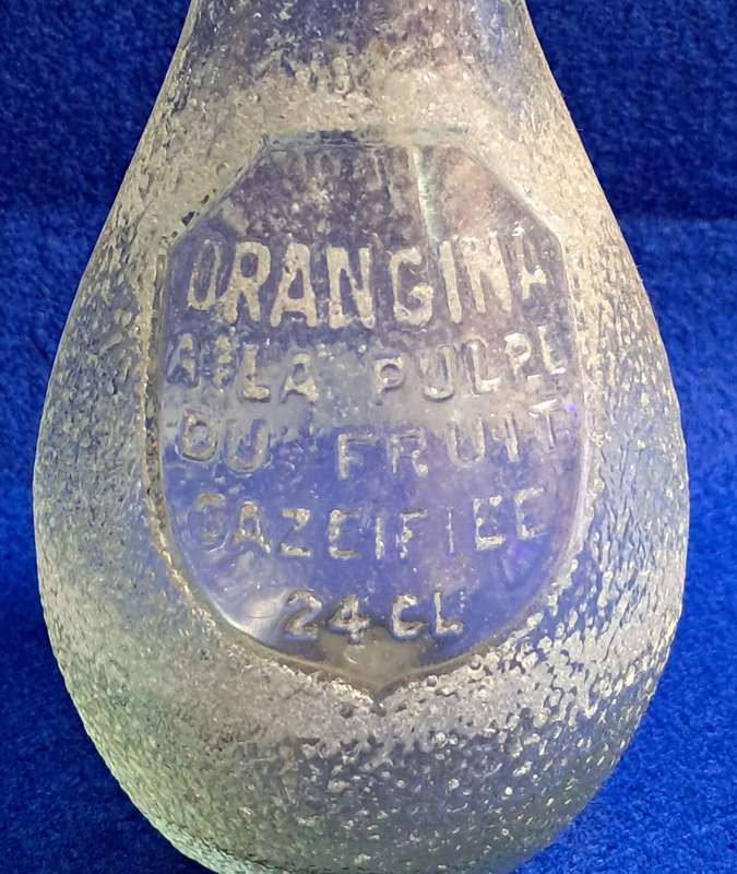 Vintage glass bottle