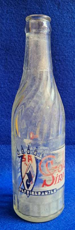 Rare Angolan  glass bottle