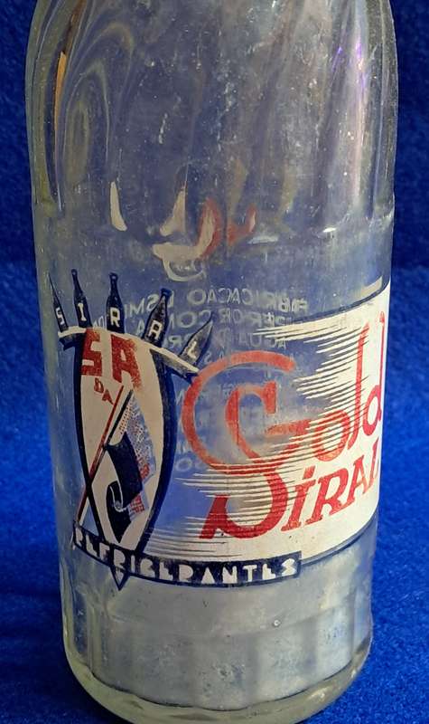 Rare Angolan  glass bottle