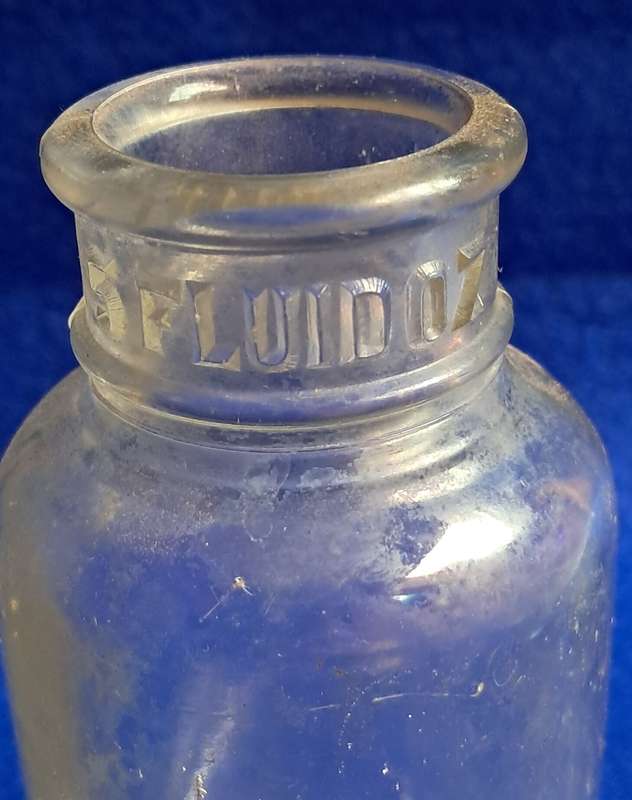 Antique glass bottles combo