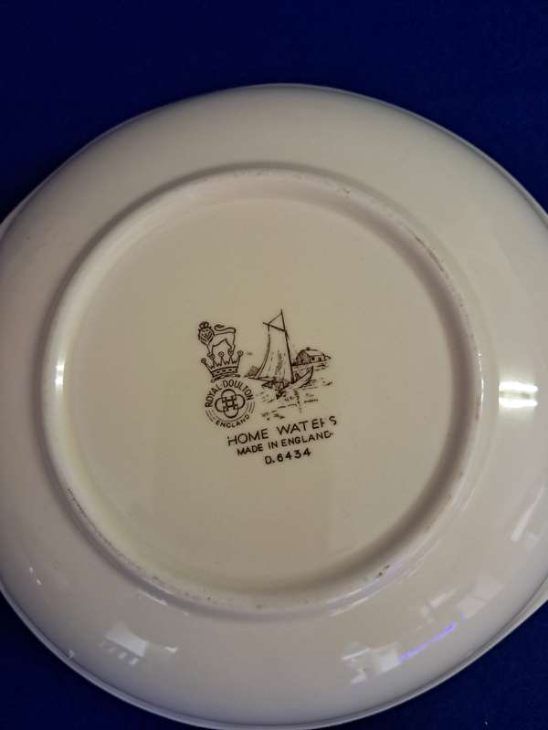 Royal Doulton plate - Home waters