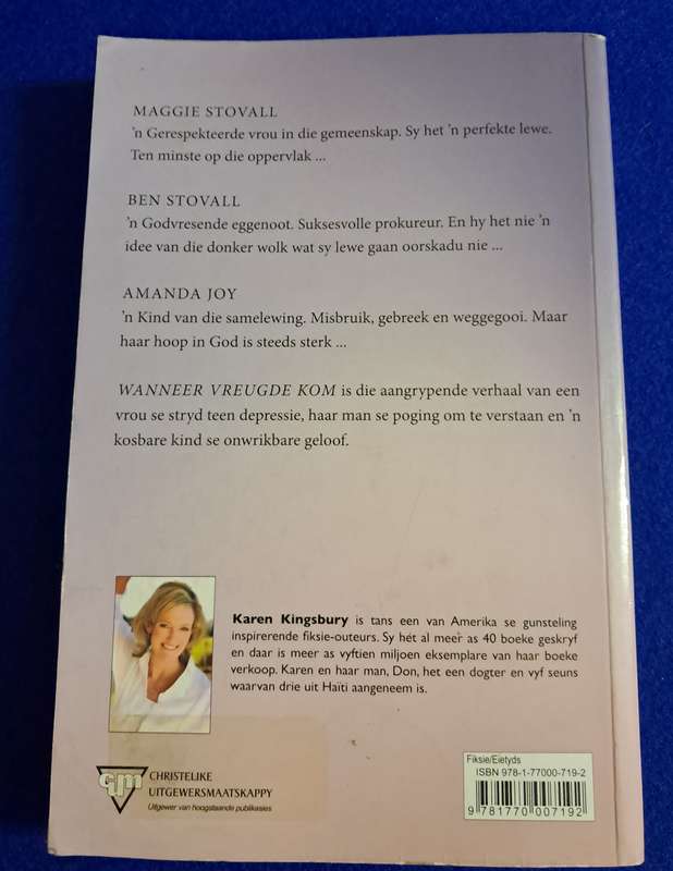 Wanneer Vreugde Kom - Karen Kingsbury