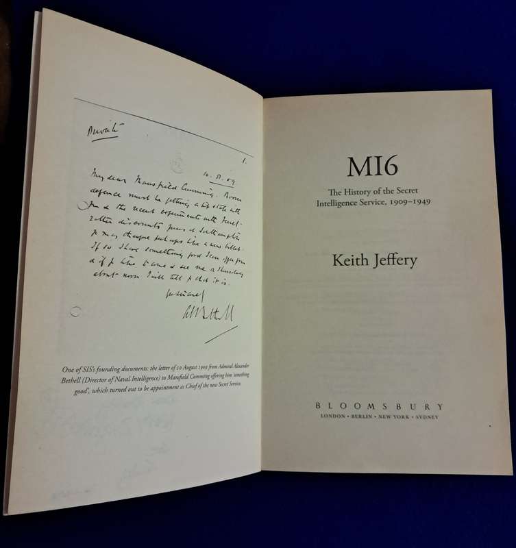 M16 The history of the Secret Intelligence Service 1909-1949 - Keith Jeffery