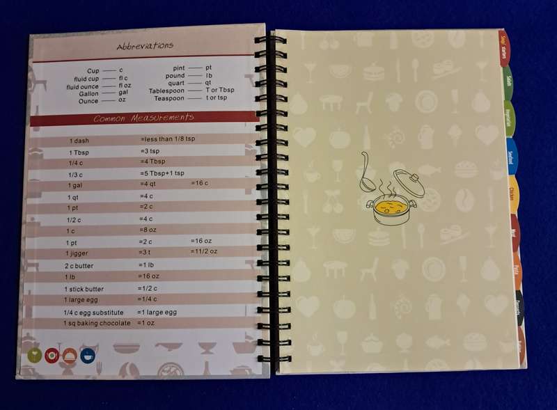 Recipe Book -  Note book for Recipes
