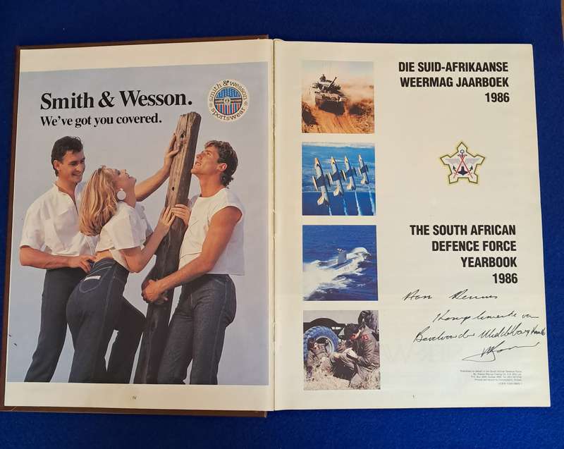 Suid Afrikaanse Weermag Jaarboek 1986