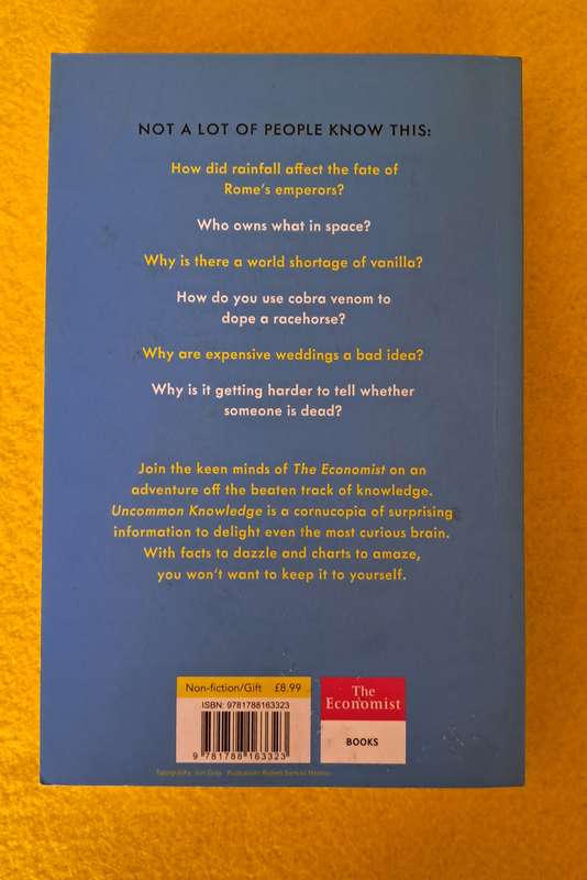 Uncommon Knowledge - Tom Standage