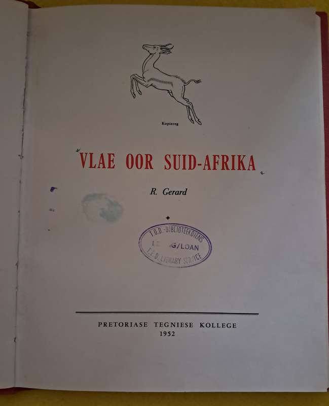 Vlae oor Suid Afrika - Gerard