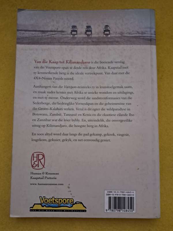 Van die Kaap tot Kilimandjaro - Die Voetspore reis