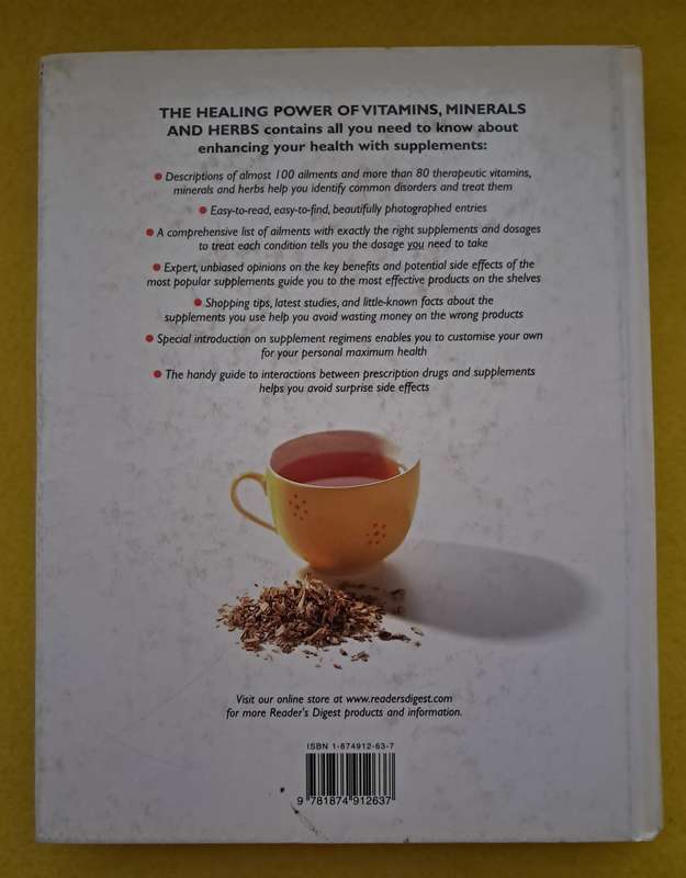 The Healing Power of Vitamins , Minerals and Herbs