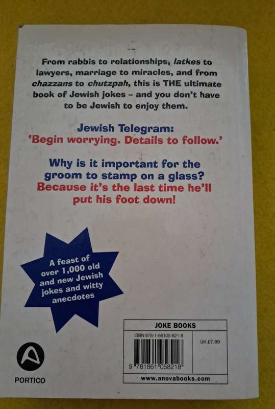 The Ultimate Book of Jewish Jokes - David Minkoff