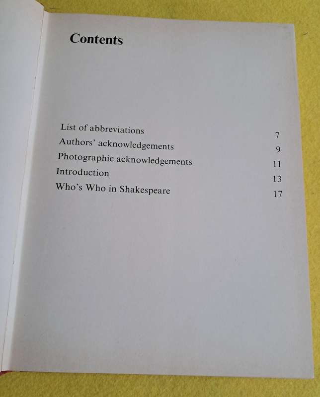 Who's Who in Shakespeare - Peter Quennell & Hamish Johnson