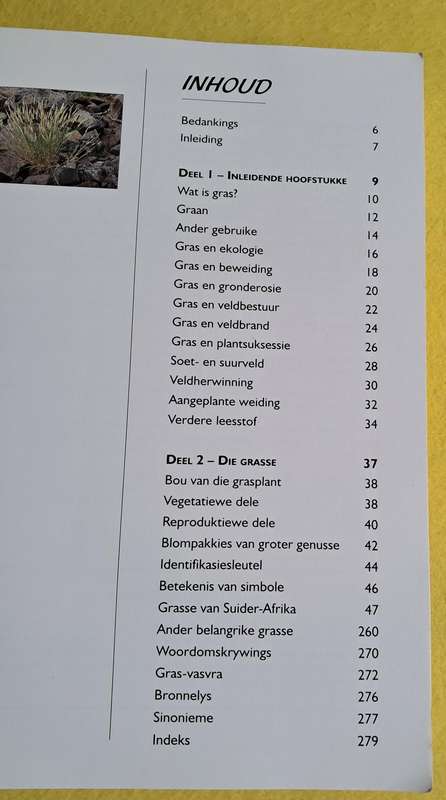 Gids tot Grasse van Suider - Afrika - Frits van Oudtshoorn