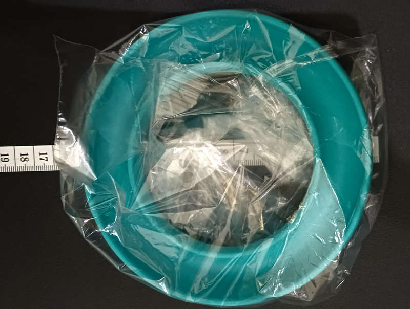 Plastic spooler storage