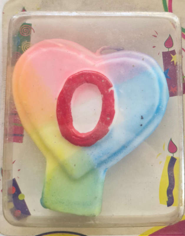 Birthday candle