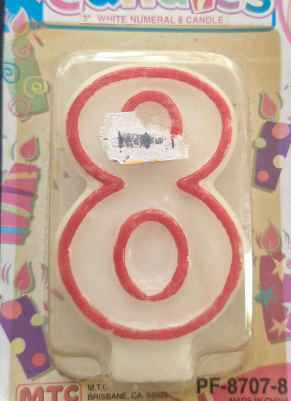 Birthday candle