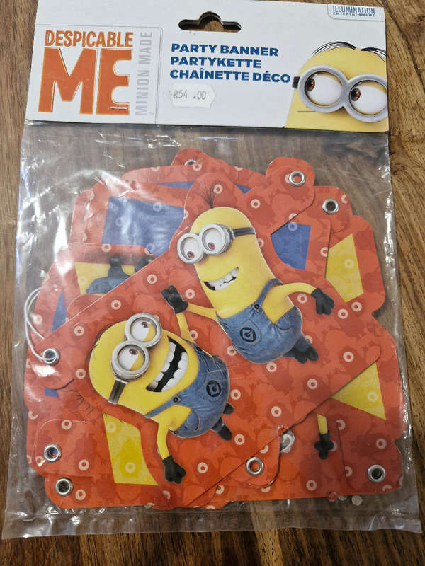 Minion party banner
