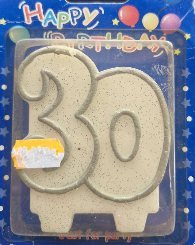 Birthday candle