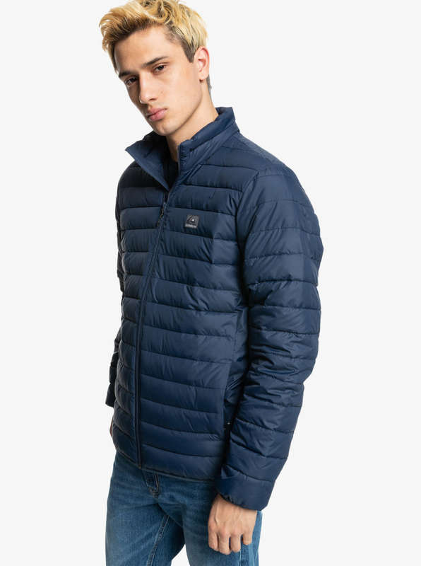 Quiksilver Men`s Scaly Puff Jacket - Navy - Medium