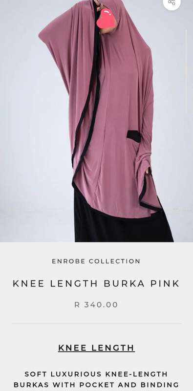 Enrobe Collection pocket burkas