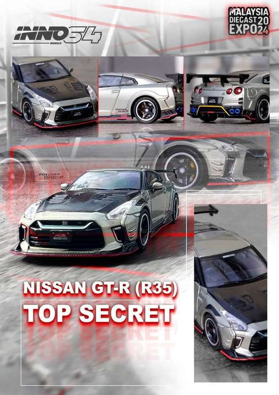 INNO64 Nissan Skyline GT-R (R35) "Top Secret"