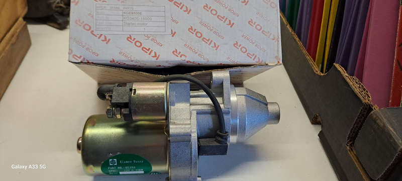 Kipor generator KGE 6500E starter motor new old stock