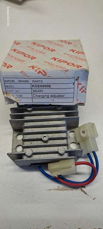 Kipor generator KGE 6500E charging adjustor new old stock