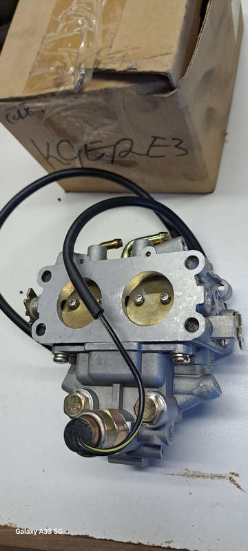 Kipor generator KGE 12 E3 carburetor unit new old stock
