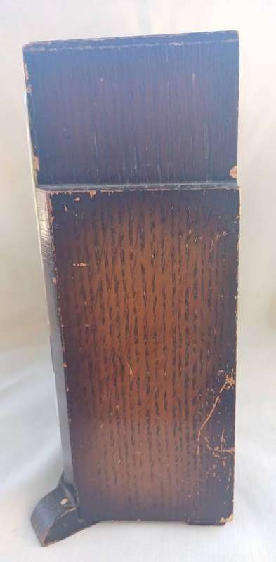 Vintage Wood Mantel Clock (NOT WORKING)