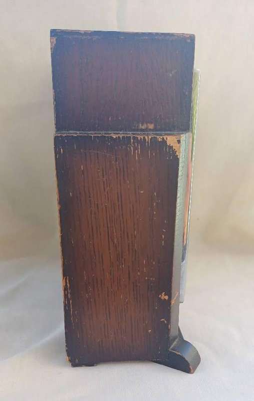 Vintage Wood Mantel Clock (NOT WORKING)