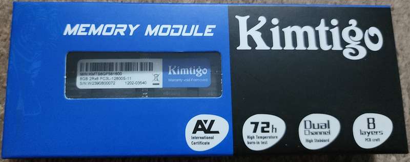 8GB DDR3 Kingtong Laptop Ram