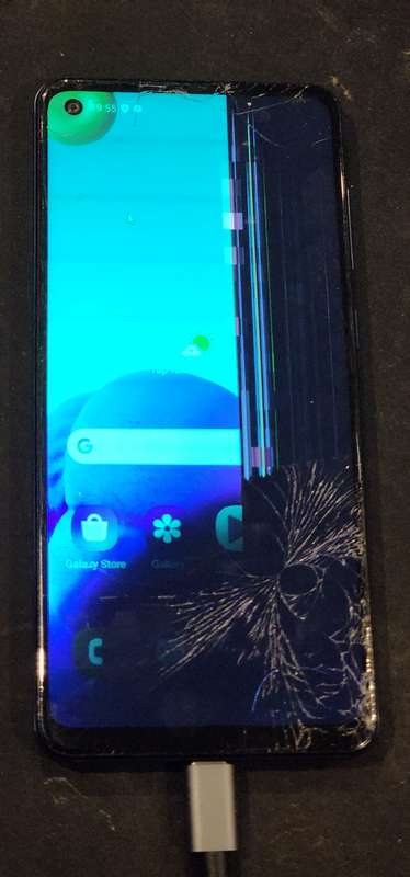 2 x Samsung A21s Phones for parts or Repair