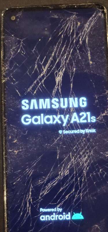2 x Samsung A21s Phones for parts or Repair