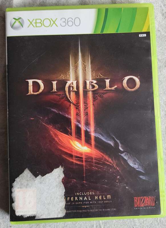 Xbox 360 Game Diablo 3 III
